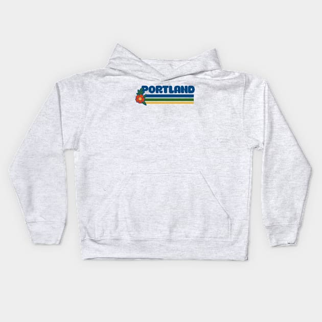 Portland Kids Hoodie by bubbsnugg